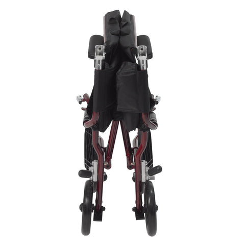 Drive Medical Fly-Lite Aluminum Transport Chair #DFL19-BLK/ DFL19-RD/ DFL19-BL