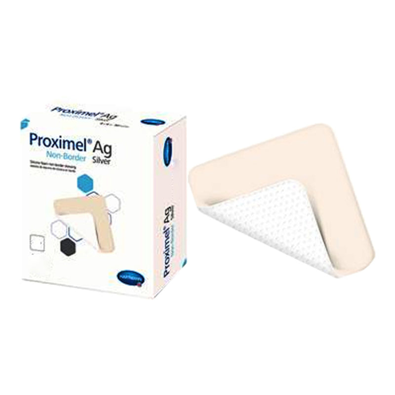 Hartmann Silver Foam Dressing Proximel® Ag Non-Border 8 X 8 Inch Square Sterile #15713119