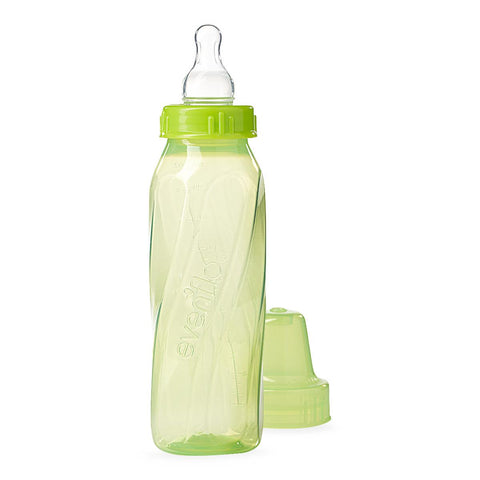 Evenflo Classic Tinted Polypropylene Bottle, 8 oz., Assorted Colors