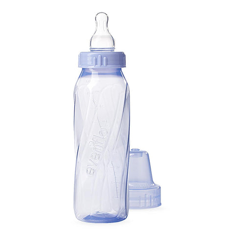 Evenflo Classic Tinted Polypropylene Bottle, 8 oz., Assorted Colors