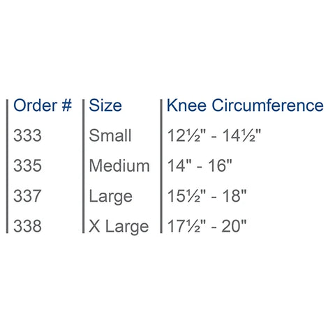 Aspen® Elastic Slip-On Knee Support (Closed Patella)