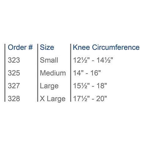 Aspen® Elastic Slip-On Knee Support (Open Patella)
