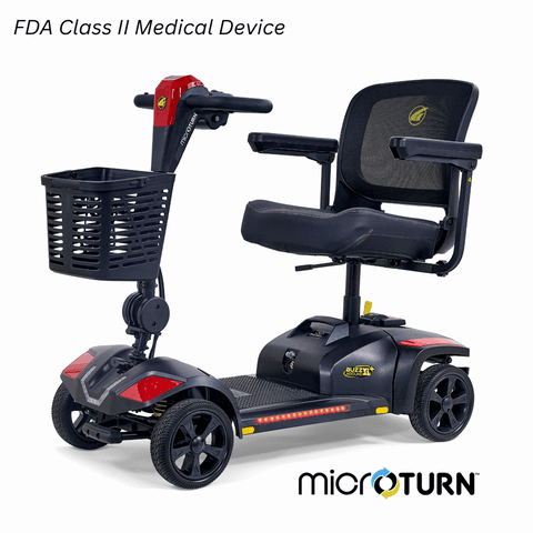 Buzz XLSHD 4 Wheel – 325 lbs. Capacity – Batteries Included #GB152-XL+
