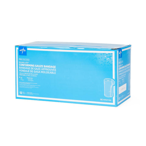 Fluff Bandage Roll Bulkee Lite® Cotton 3-Ply Roll Shape Sterile