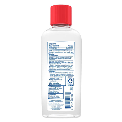 Band-Aid Hurt-Free Antiseptic Wash, 6 oz. #JIP202088