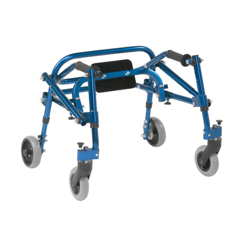 Drive Medical Nimbo Posterior Walker, With Seat, Extra Small #KA1200S-2GWP