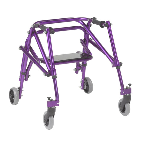 Drive Medical Nimbo Posterior Walker, With Seat, Small