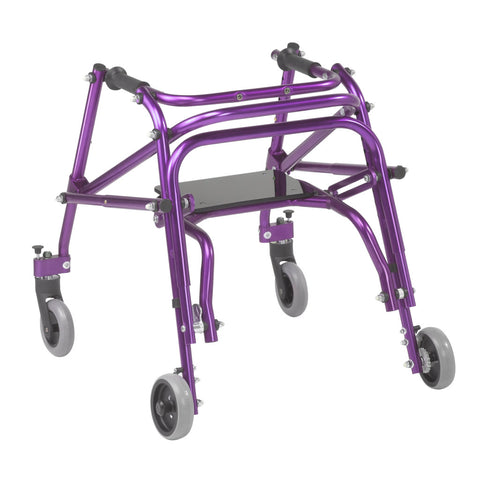 Drive Medical Nimbo Posterior Walker, With Seat, Small