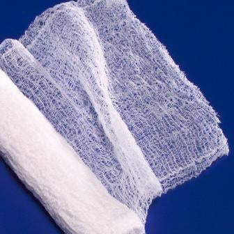Fluff Bandage Roll Dermacea™ Gauze 6-Ply  Roll Shape Sterile