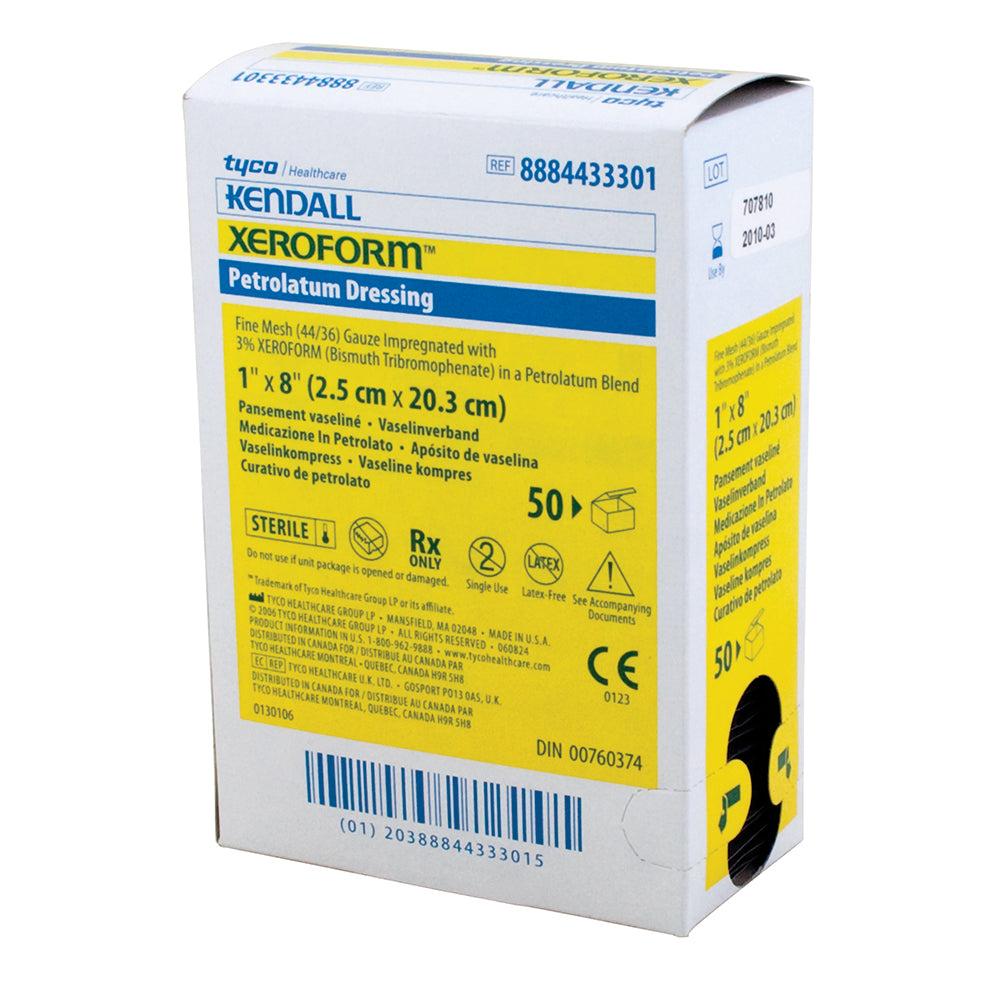 Xeroform Petrolatum Impregnated Dressing Xeroform™ Occlusive Strip 1 X – Gilgal Medical Supplies Inc