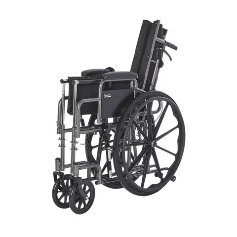 Deluxe Reclining Desk Arm Wheelchair