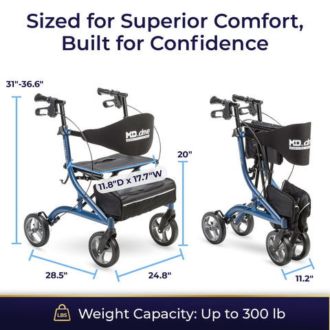 Drive Medical MD by Drive Excursion X20 Rollator