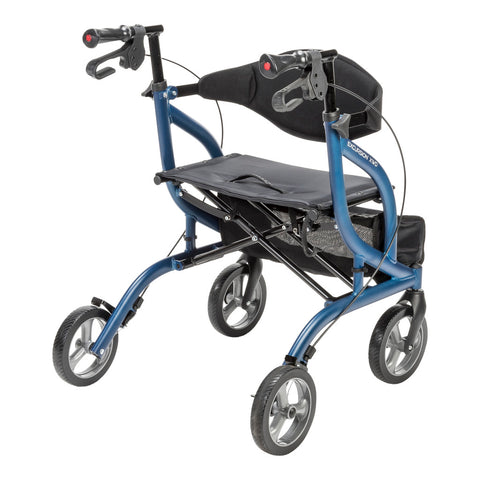 Drive Medical MD by Drive Excursion XWD Rollator, Lightweight/Side-Fold #MD700929BL
