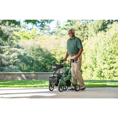 Drive Medical MD by Drive Fusion 2 in 1 Rollator/Transport Chair