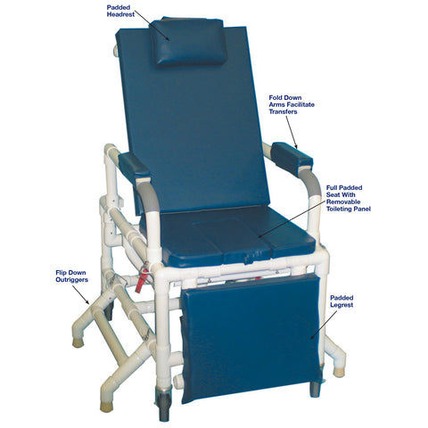 MJM International Geri-Chair #MJMUPTS-8