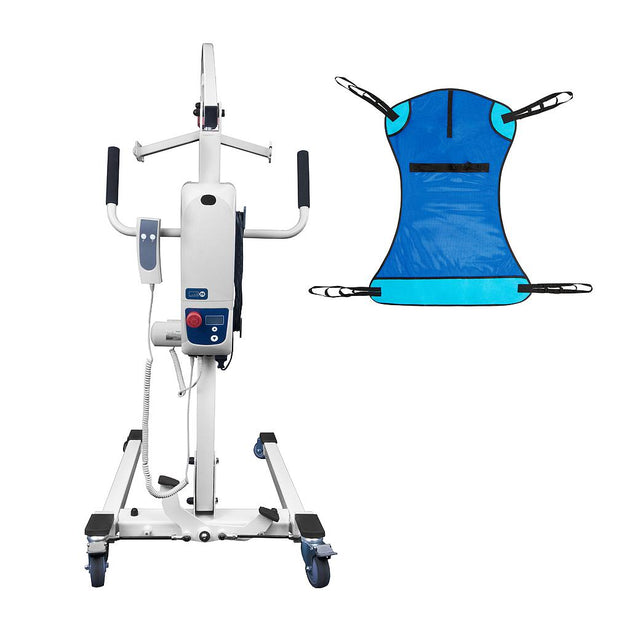 Medical Lift Electric Patient Lift With Sling #MOB1076WHTSLG | Gilgal Medical ...