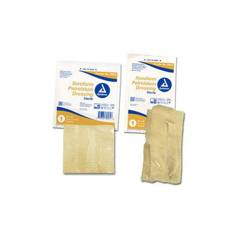 Xeroform Petrolatum Impregnated Dressing Xeroform™ Square 4 X 4 Inch Sterile #3053