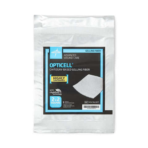 Opticell Gelling Fiber Wound Dressing, 2" x 2" inch