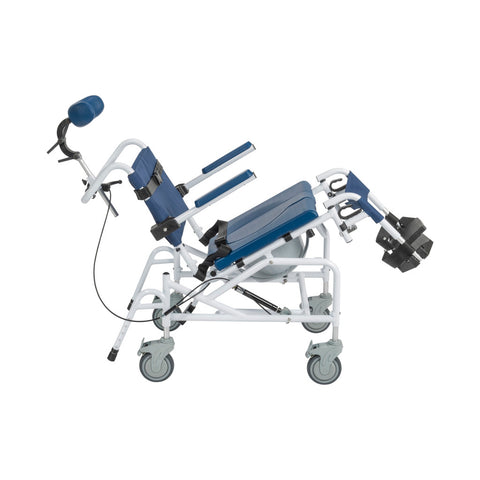 Drive Medical Tilting Aluminum Rehab Shower Chair Commode #NRS18010
