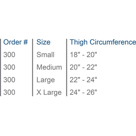 Aspen® Neoprene Thigh Sleeve Support