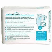 Bowel Containment Swim Brief Swimmates™ Pull On with Tear Away Seams Adult Small Unisex Disposable Moderate Absorbency #2844