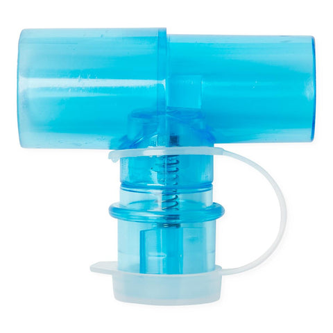 Valved Tee Adapter For Inline Medication Delivery #HCSA1009
