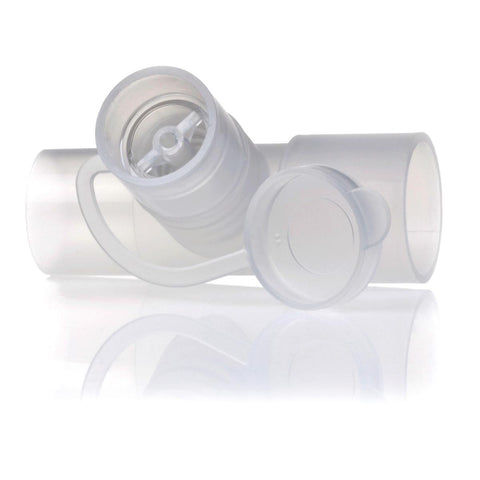 Valved Tee Adapter Hudson RCI Small-Volume Nebulizers #HUDRHO743U