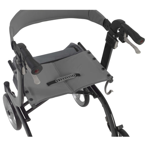 Drive Medical Nitro Aluminum Rollator, 10" Casters, 1 Count