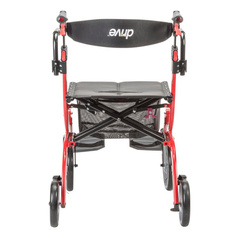 Drive Medical Nitro® Duet Rollator and Transport Chair #RTL10266DT
