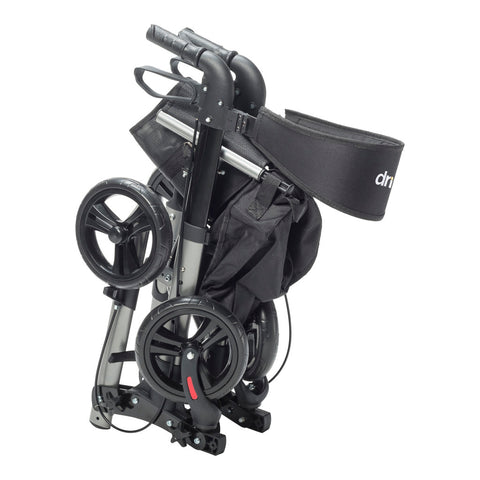 Drive Medical Compact Folding Rollator #RTL10288BK