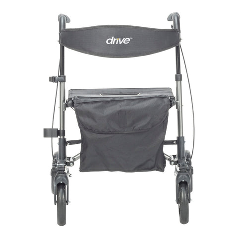 Drive Medical Compact Folding Rollator #RTL10288BK