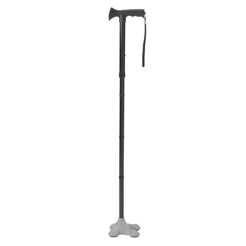 Drive Medical Small Base Quad Cane Tip (½" cane diameter) #RTL10320BK