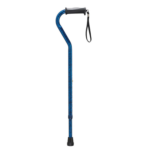 Drive Medical Gel Grip, Aluminum Offset Canes, Height Adjustable #RTL10372