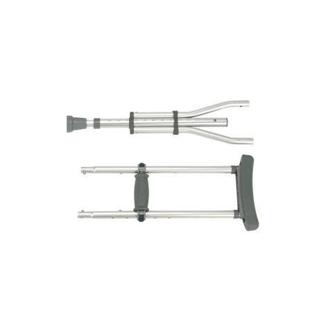 Drive Medical Universal Aluminum Crutch with Accessories #RTL10433