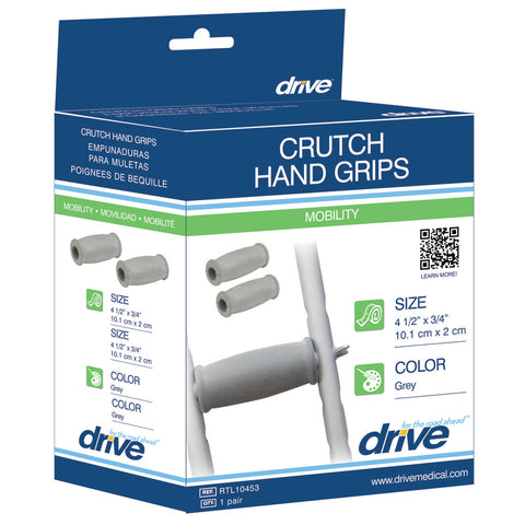 Drive Medical Crutch Hand Grips (closed style) (Crutches) #RTL10453