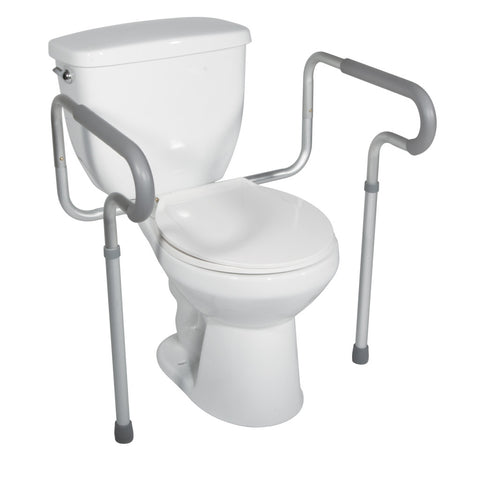 Drive Medical Toilet Safety Frame with Padded Arms #RTL12000