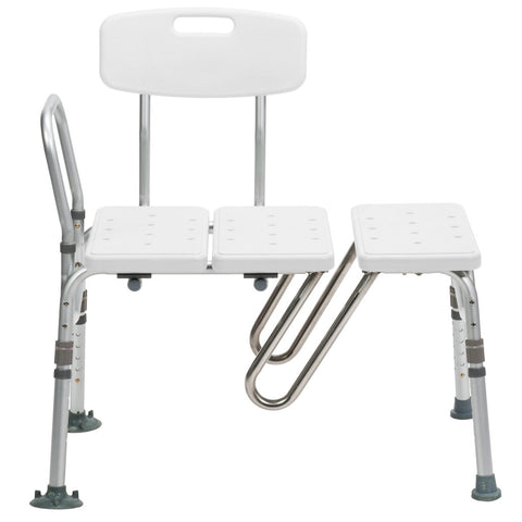 Drive Medical Splash Defense™ Transfer Bench with Curtain Guard Protection #RTL12032KDR