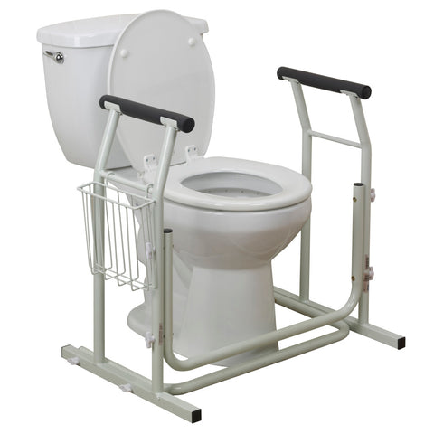 Drive Medical Free-standing Toilet Safety Rail #RTL12079