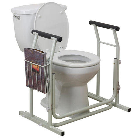 Drive Medical Free-standing Toilet Safety Rail #RTL12079