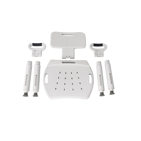 Drive Medical Premium Series Shower Chair with Back and Arms #RTL12505