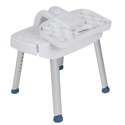 Drive Medical Shower Chair with Folding Back #RTL12606