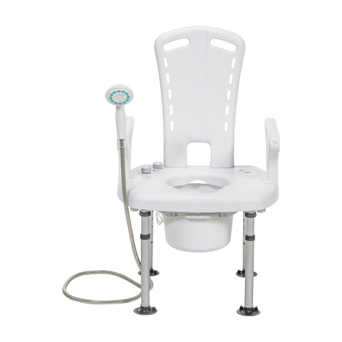 Drive Medical PreserveTech™ Aquachair Bathing System with Bidet #RTL12A004-WH