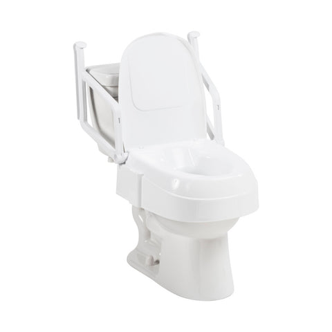 Drive Medical PreserveTech™ Universal Raised Toilet Seat #RTL12C002-WH