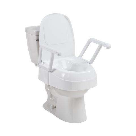 Drive Medical PreserveTech™ Universal Raised Toilet Seat #RTL12C002-WH