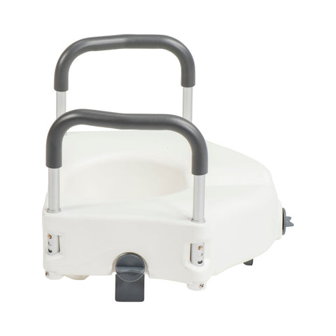 Drive Medical PreserveTech™ Secure Lock Raised Toilet Seat #RTL12C003-WH