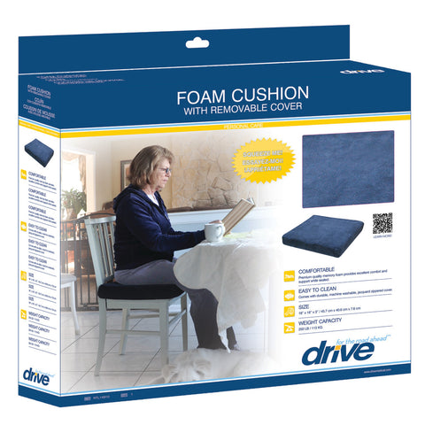 Drive Medical 3" Foam Retail Cushion #RTL14910
