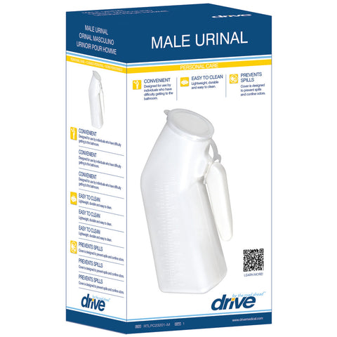 Drive Medical Male Urinal #RTLPC23201-M