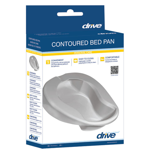 Drive Medical Contoured Bed Pan #RTLPC23212
