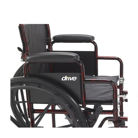 Drive Medical Rebel Lightweight Wheelchair #RTLREB18DDA-SF