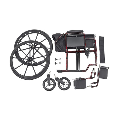 Drive Medical Rebel Lightweight Wheelchair #RTLREB18DDA-SF